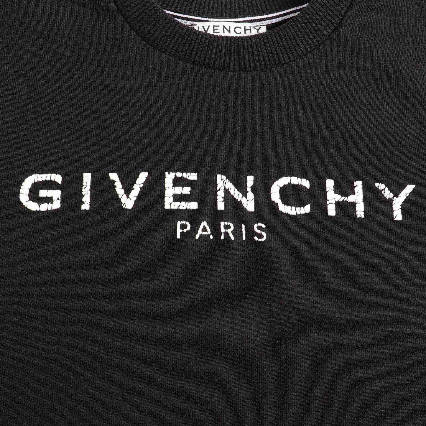 Boys & Girls Black Logo Sweatshirt
