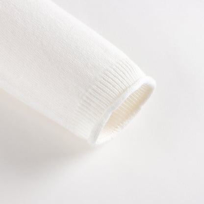 女婴白色Logo连衣裙