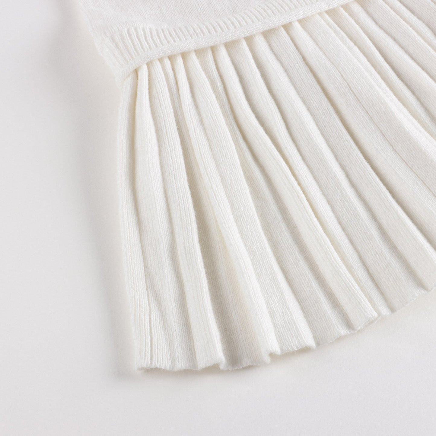 女婴白色Logo连衣裙