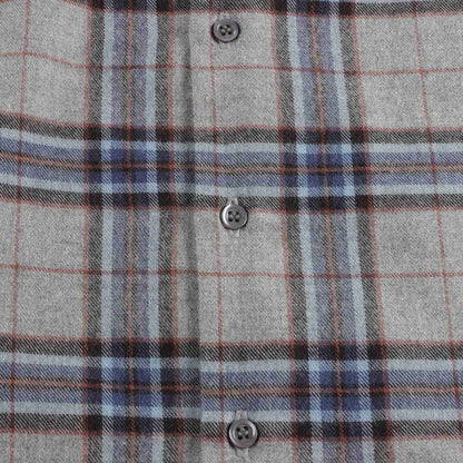 女婴浅灰色格子连衣裙