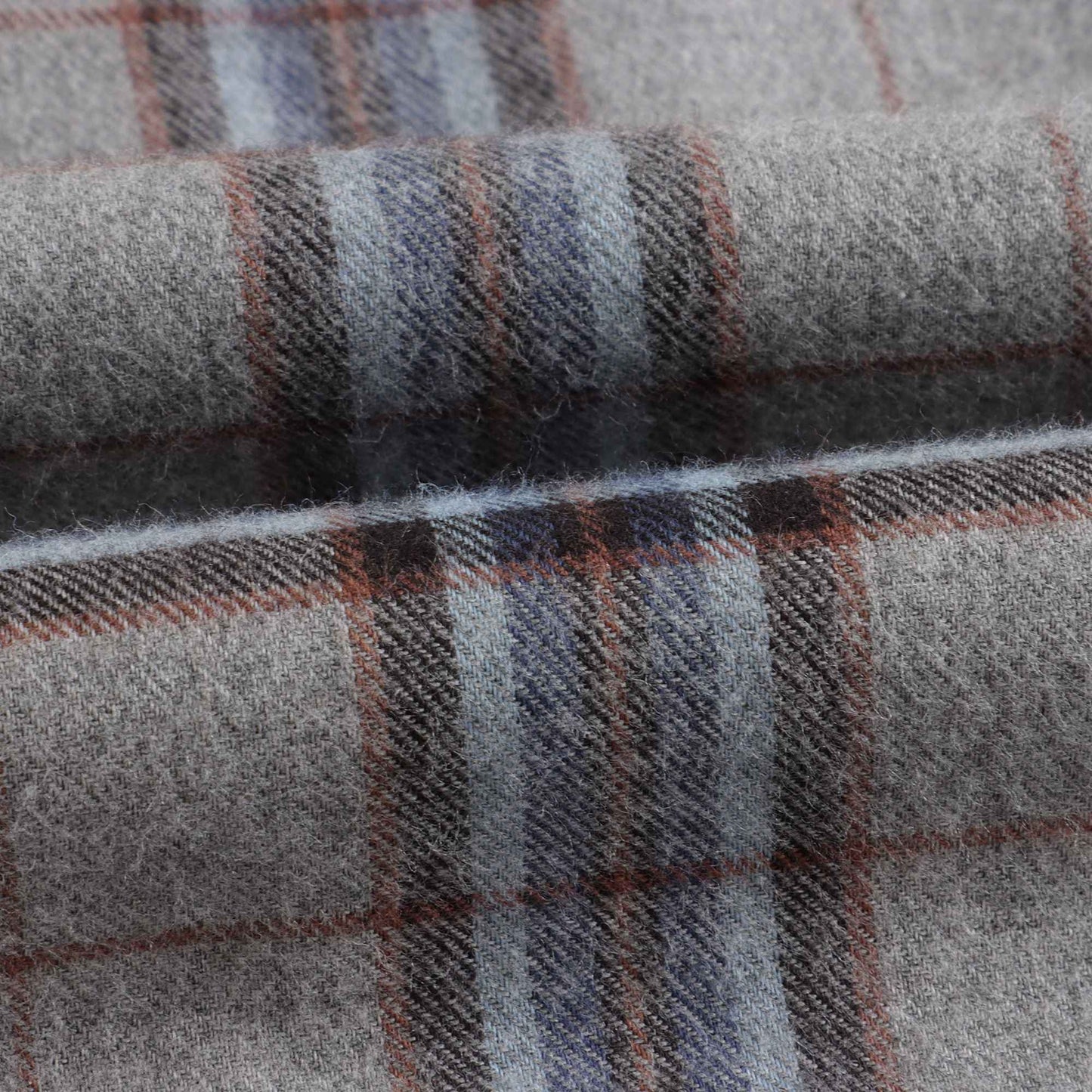 女婴浅灰色格子连衣裙