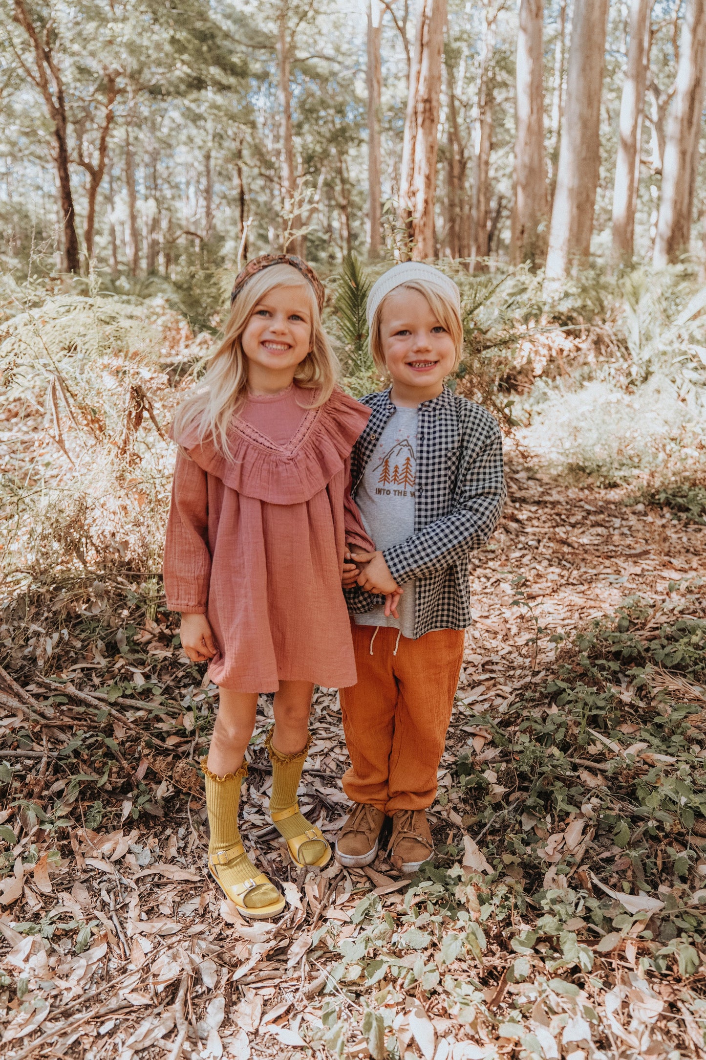 Girls Redwood Organic Cotton Dress