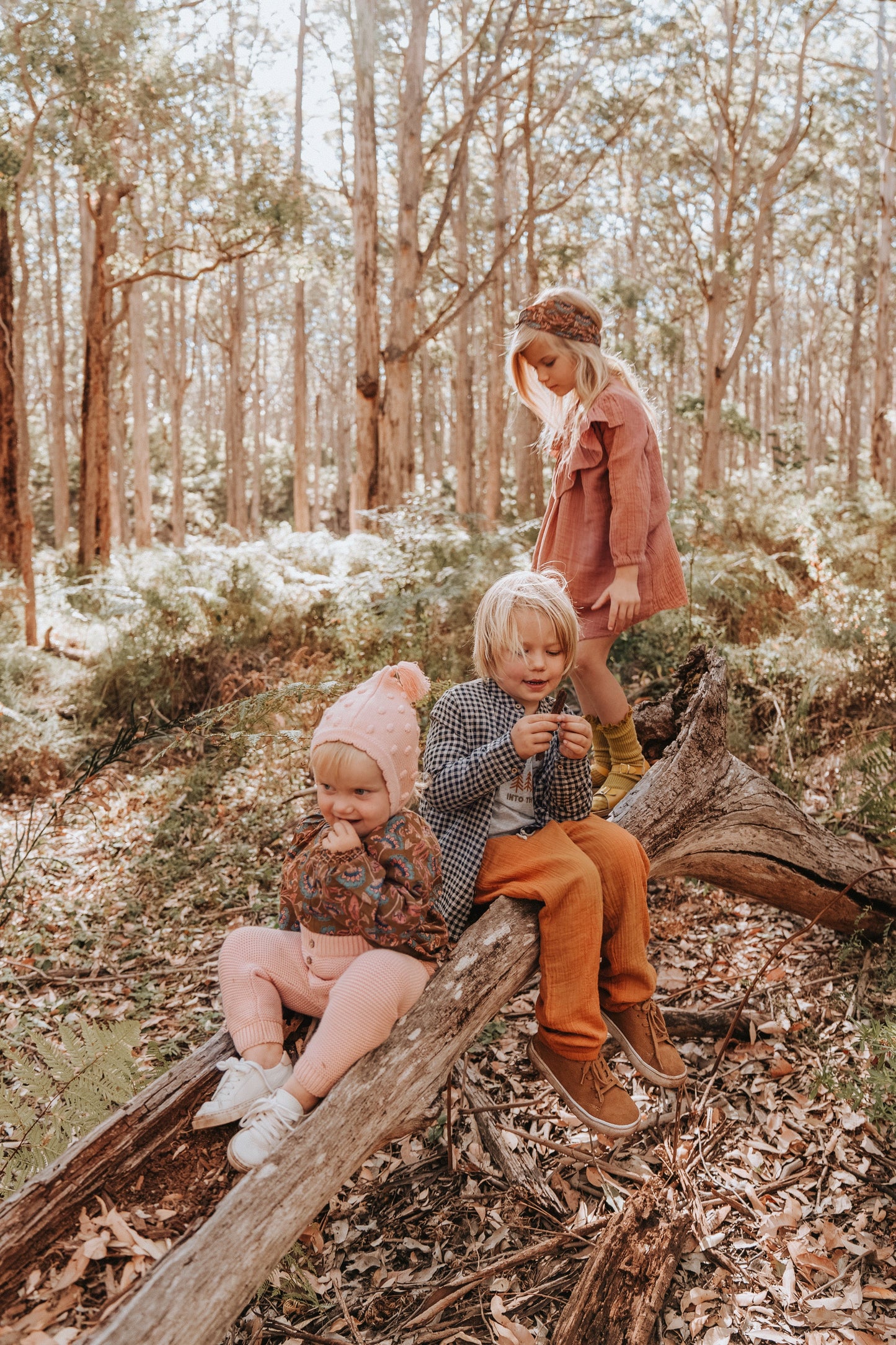 Girls Redwood Organic Cotton Dress