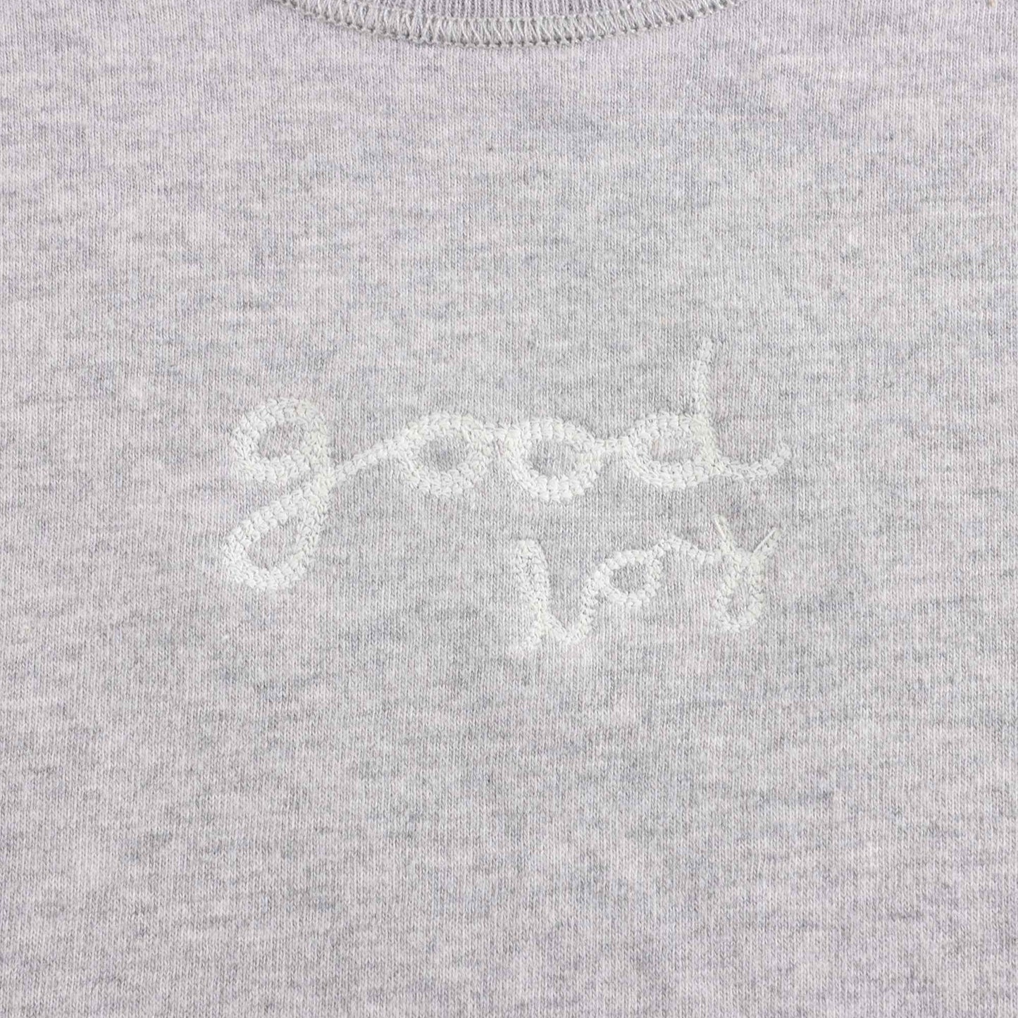 婴儿灰色棉套装