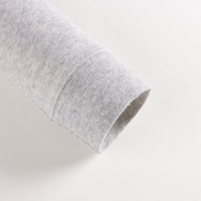 婴儿灰色棉套装