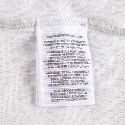 婴儿灰色棉套装