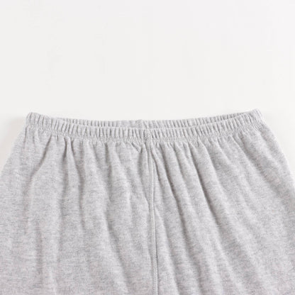 婴儿灰色棉套装