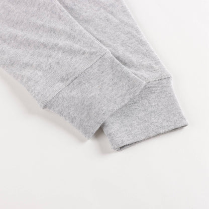 婴儿灰色棉套装