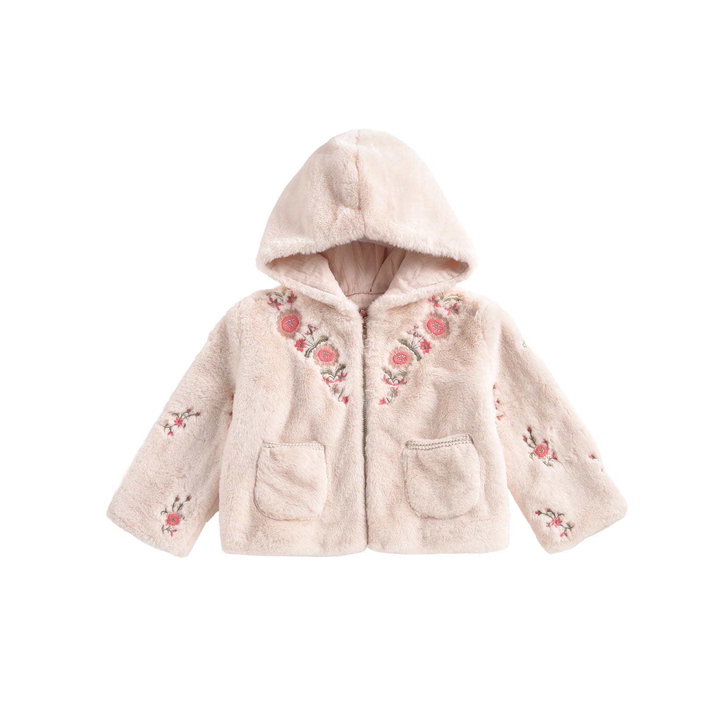 Girls Cream Jacket