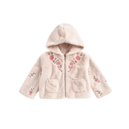 Girls Cream Jacket