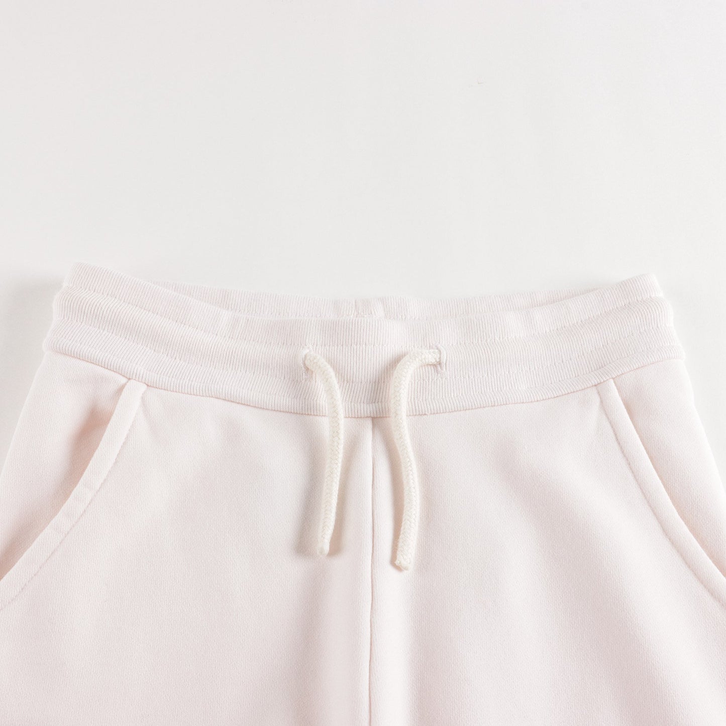 女童浅粉色棉长裤