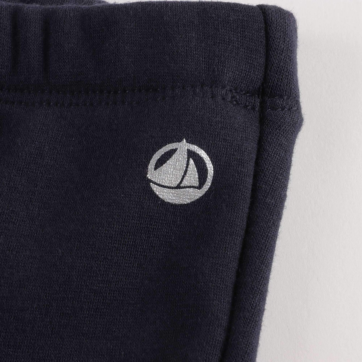 女童藏青色Logo长裤