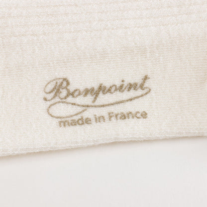 女童白色棉连裤袜