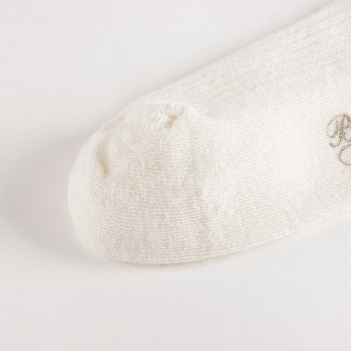 女童白色棉连裤袜