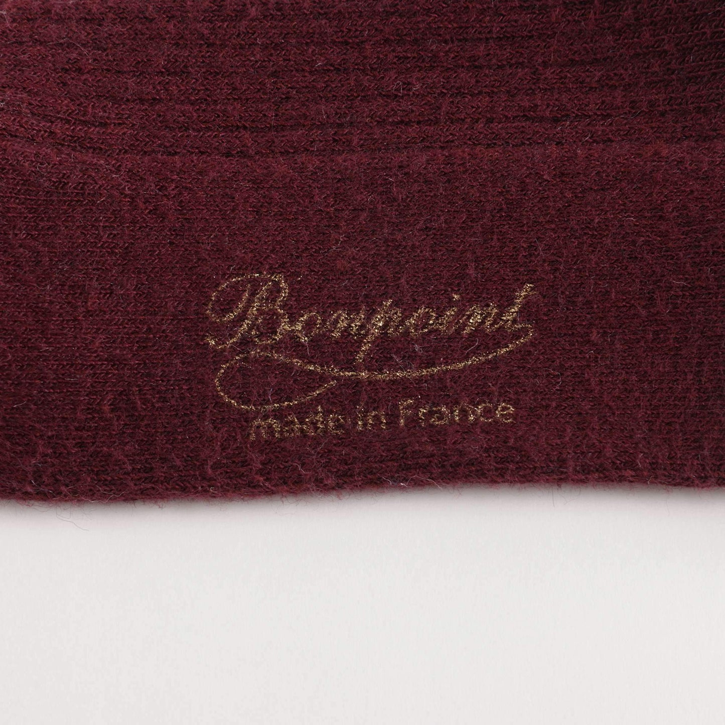 女童紫红色棉连裤袜