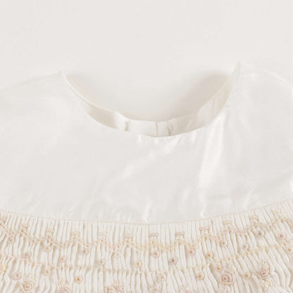 Baby Girls Off White Dress Set