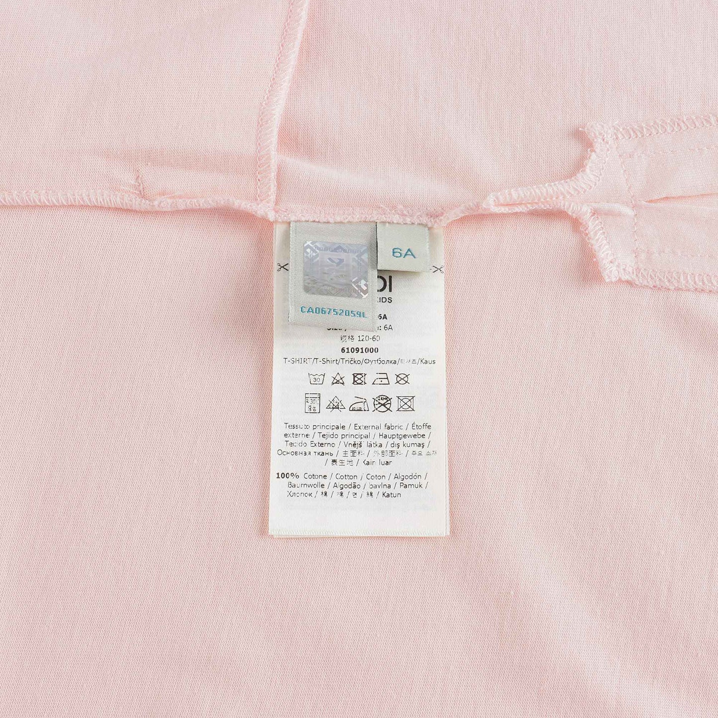 女童粉色T恤连衣裙