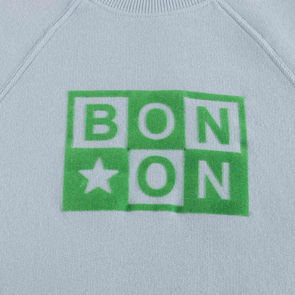 儿童蓝色Logo卫衣