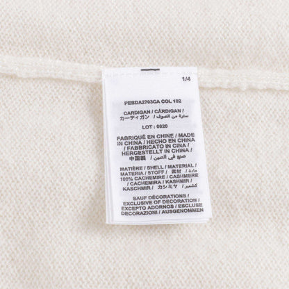 Baby Boys & Girls Off White Cardigan