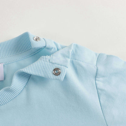 Baby Boys & Girls Blue T-Shirt