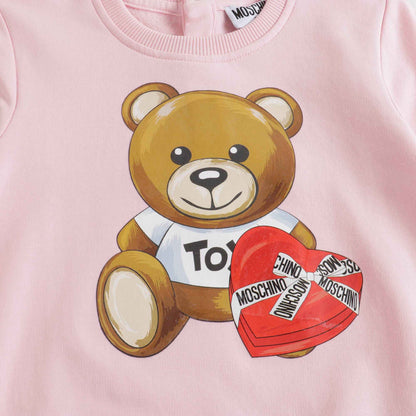 Baby Girls Pink Sweatshirt