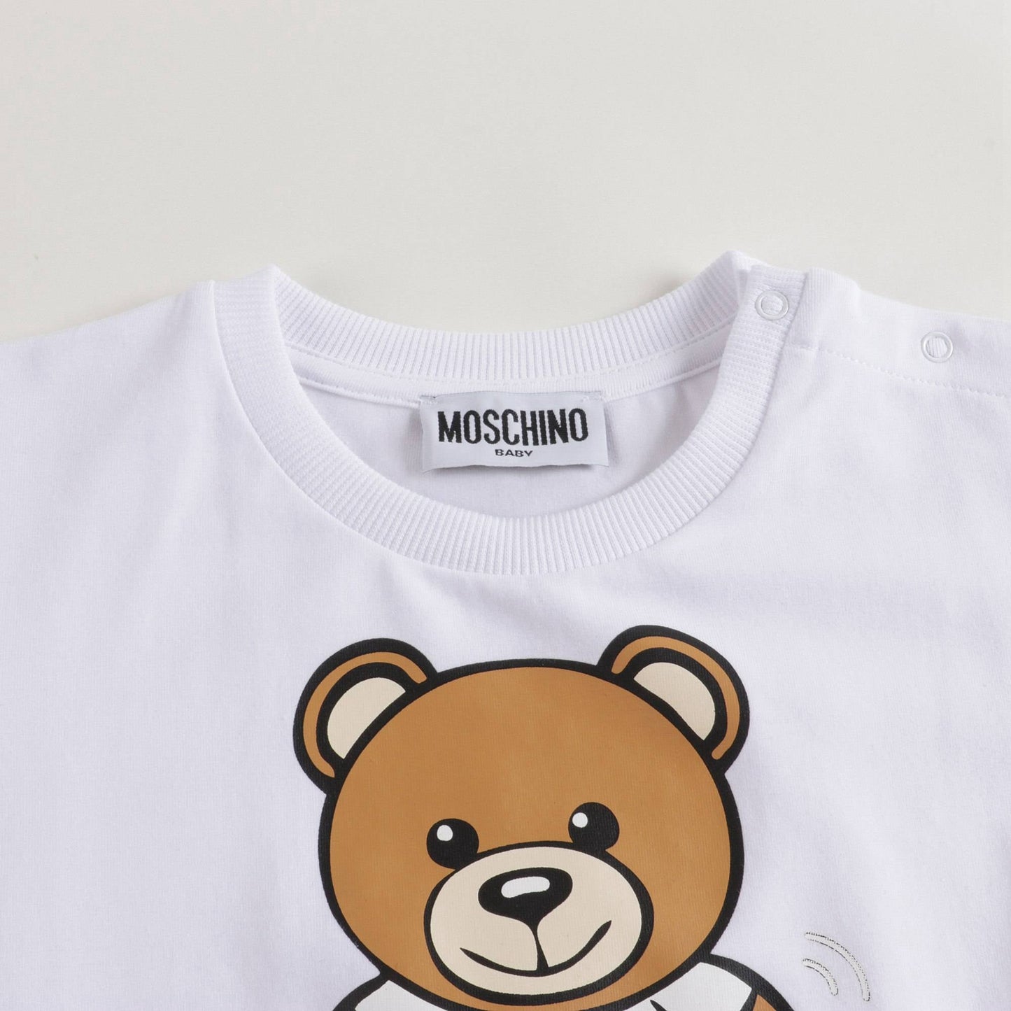 Baby Boys & Girls White T-Shirt