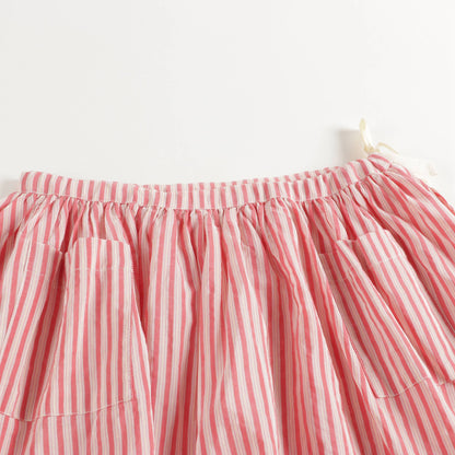 Girls Berry Stripe Skirt