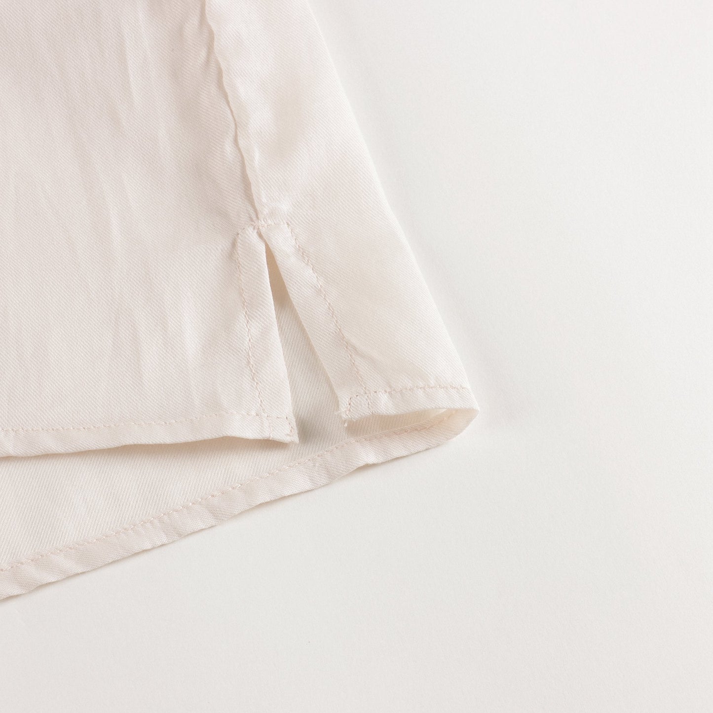Boys & Girls White Cotton Shirt
