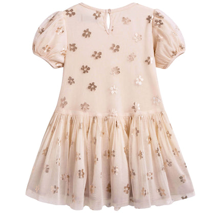 Baby Girls Pink Dress & Shorts