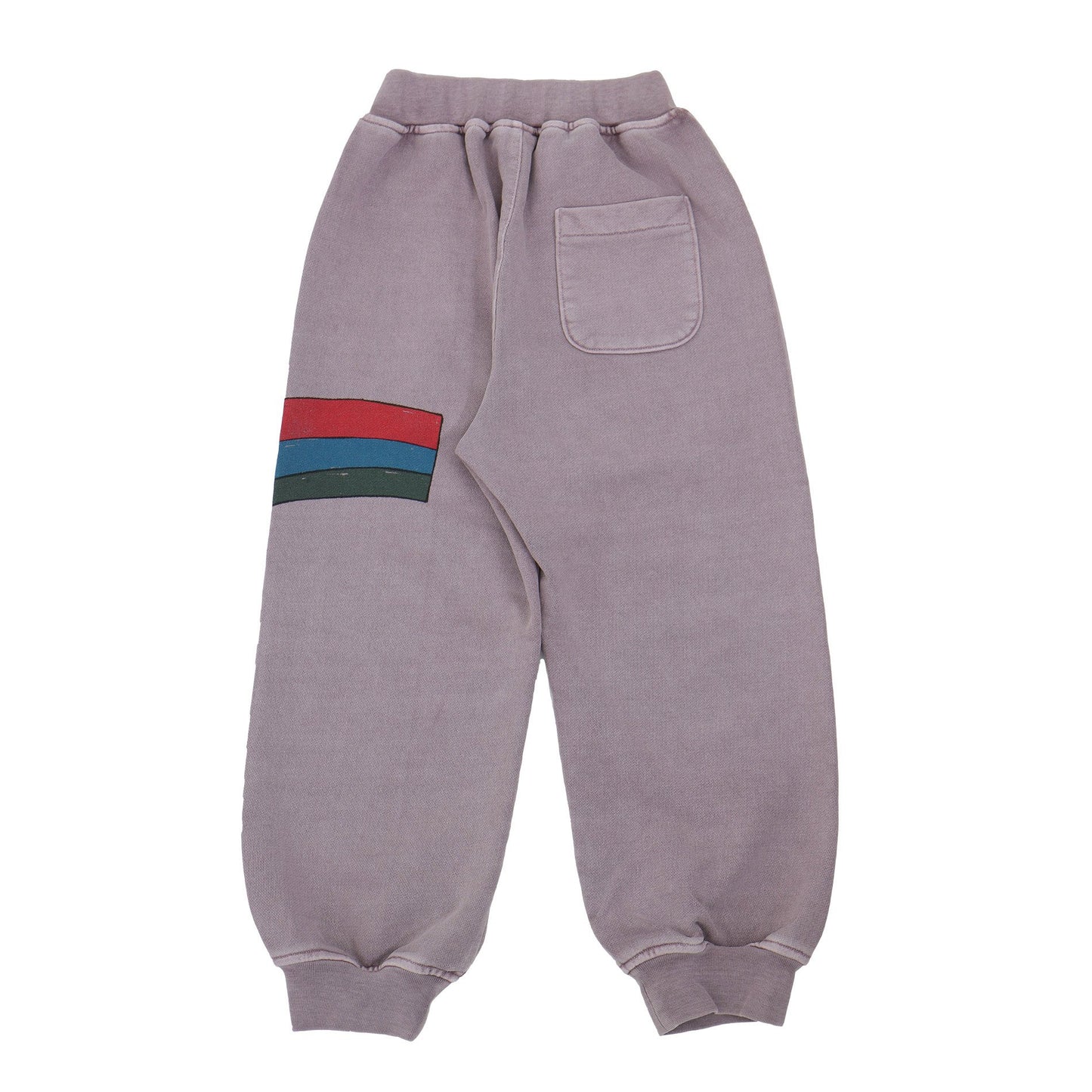 儿童紫色星星印花长裤