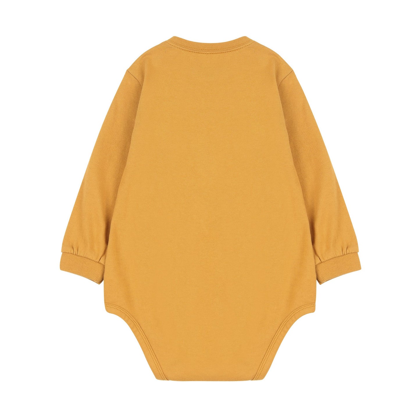 婴儿驼色棉连体衣