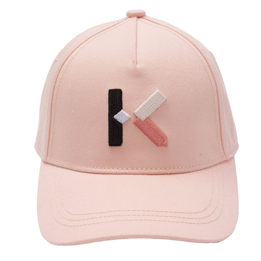 女童粉色Logo棒球帽