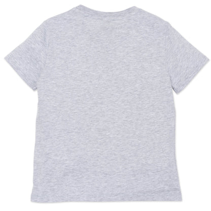 Girls Grey Elephant Cotton T-Shirt