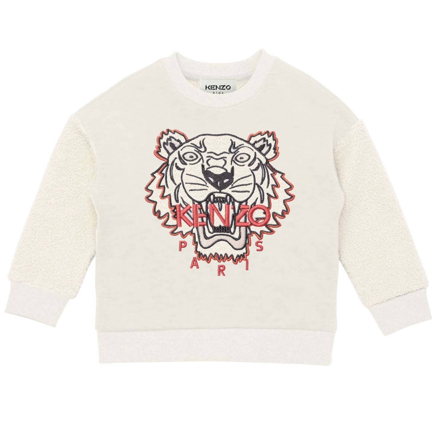 女童白色虎头卫衣