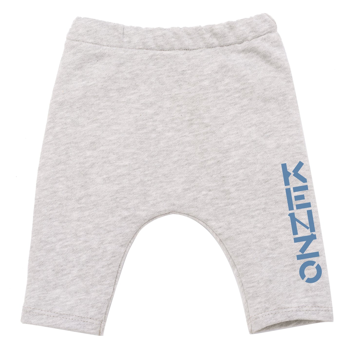 男婴白色&灰色棉套装