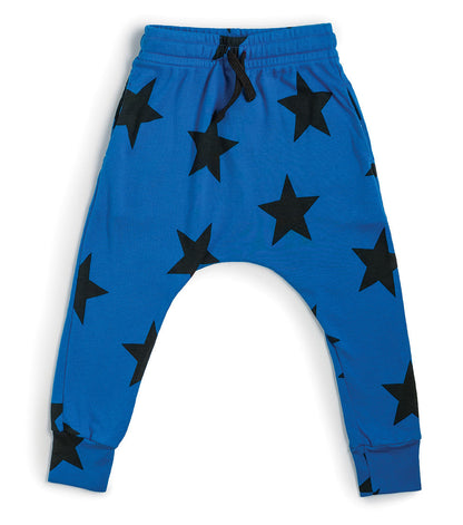 Boys & Girls Blue Star Baggy Trousers