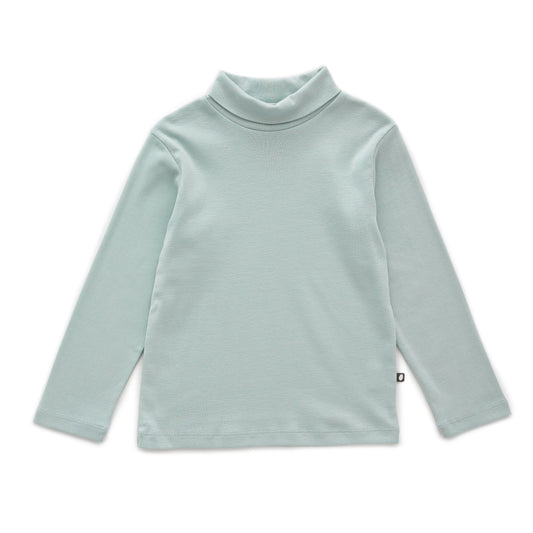Girls Sky Grey Turtleneck