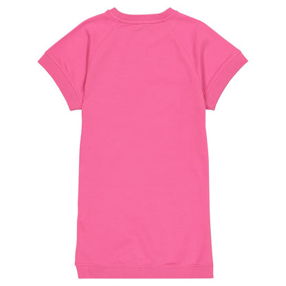Girls Azalea Pink Cotton Dress