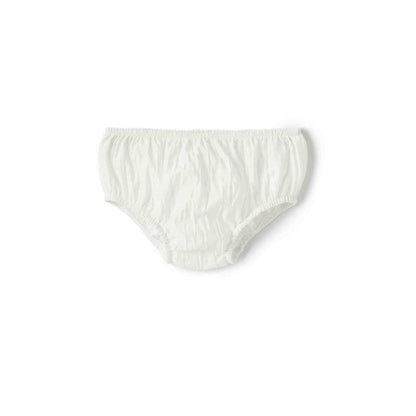 女童白色蝴蝶结连衣裙