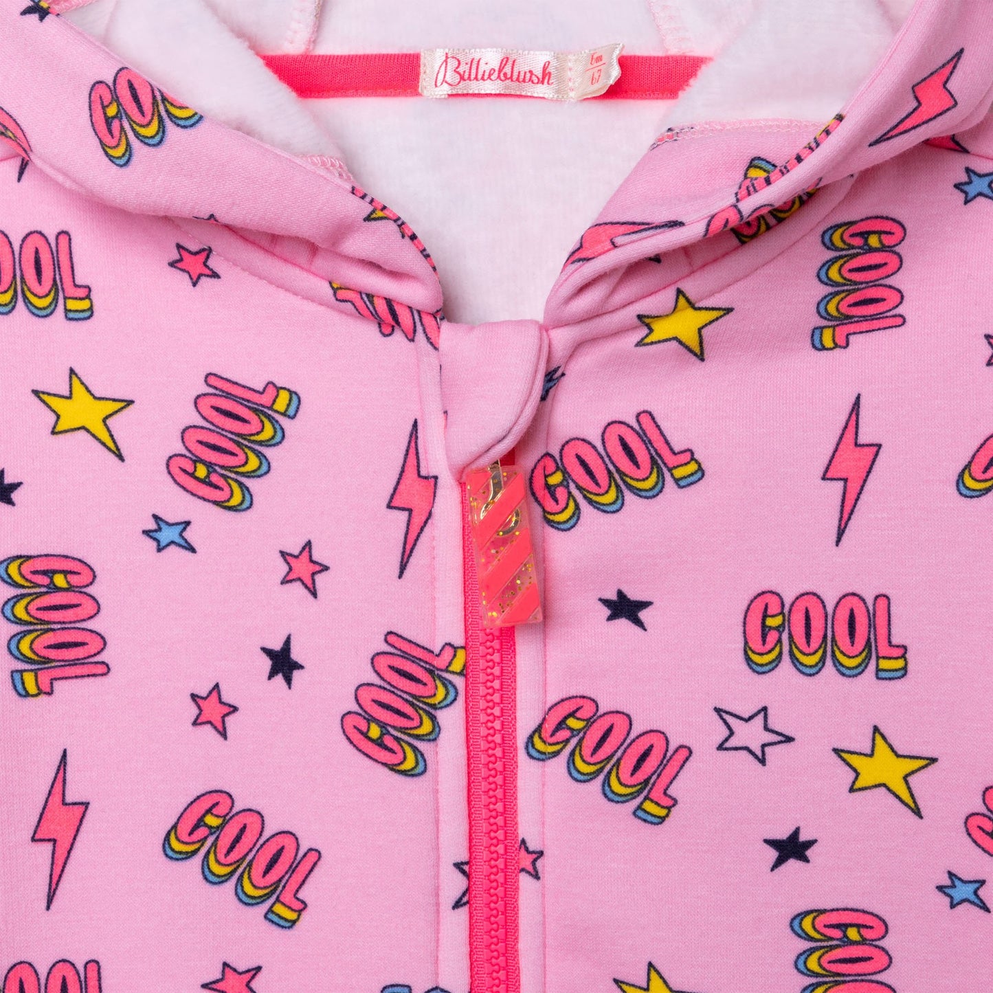 女婴粉色印花开衫