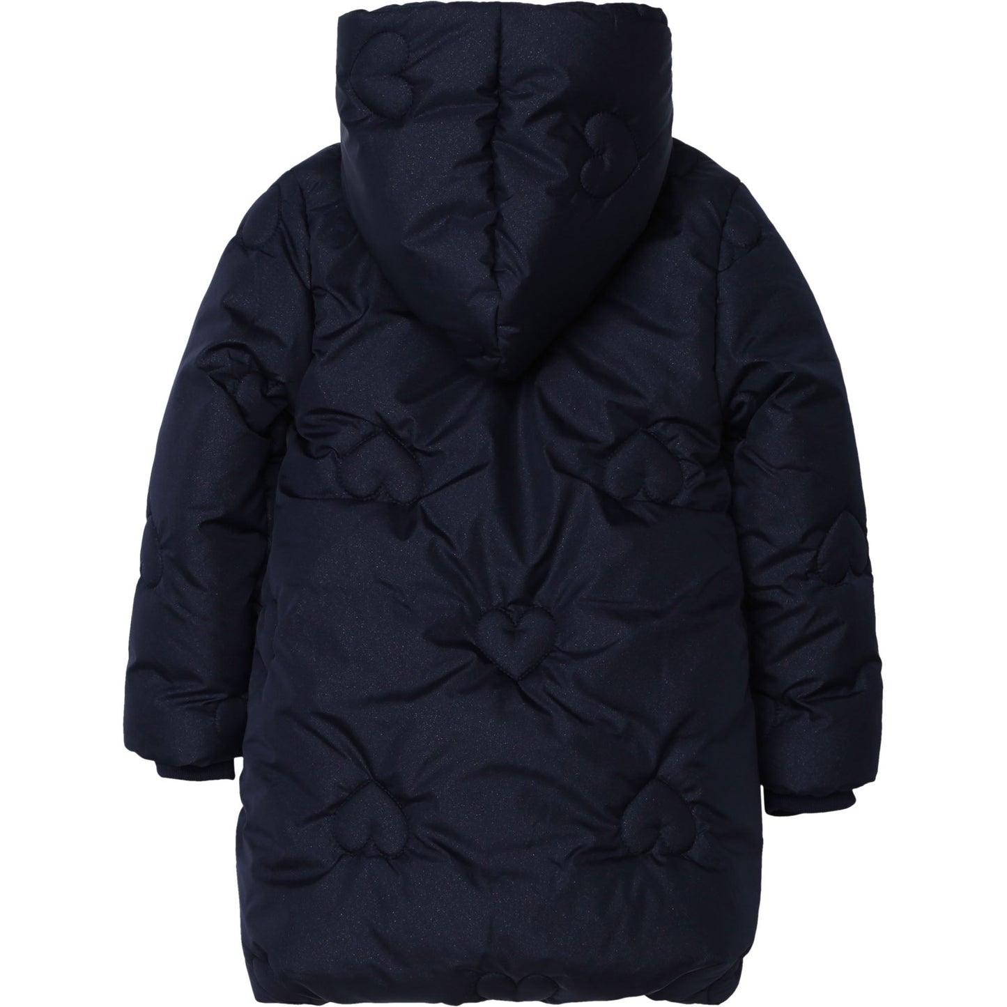 Girls Indigo Blue Padded Coat