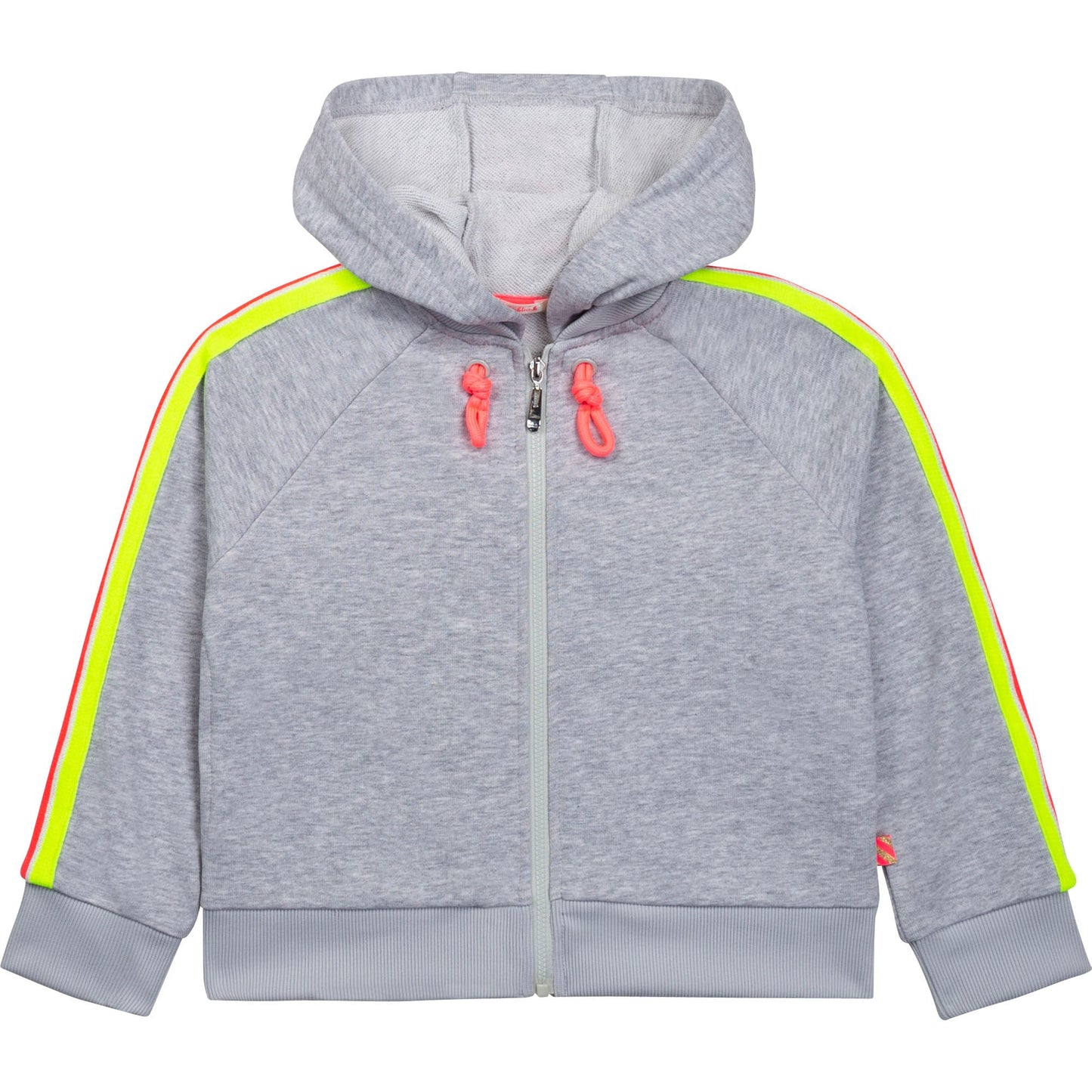 女童灰色棉运动套装