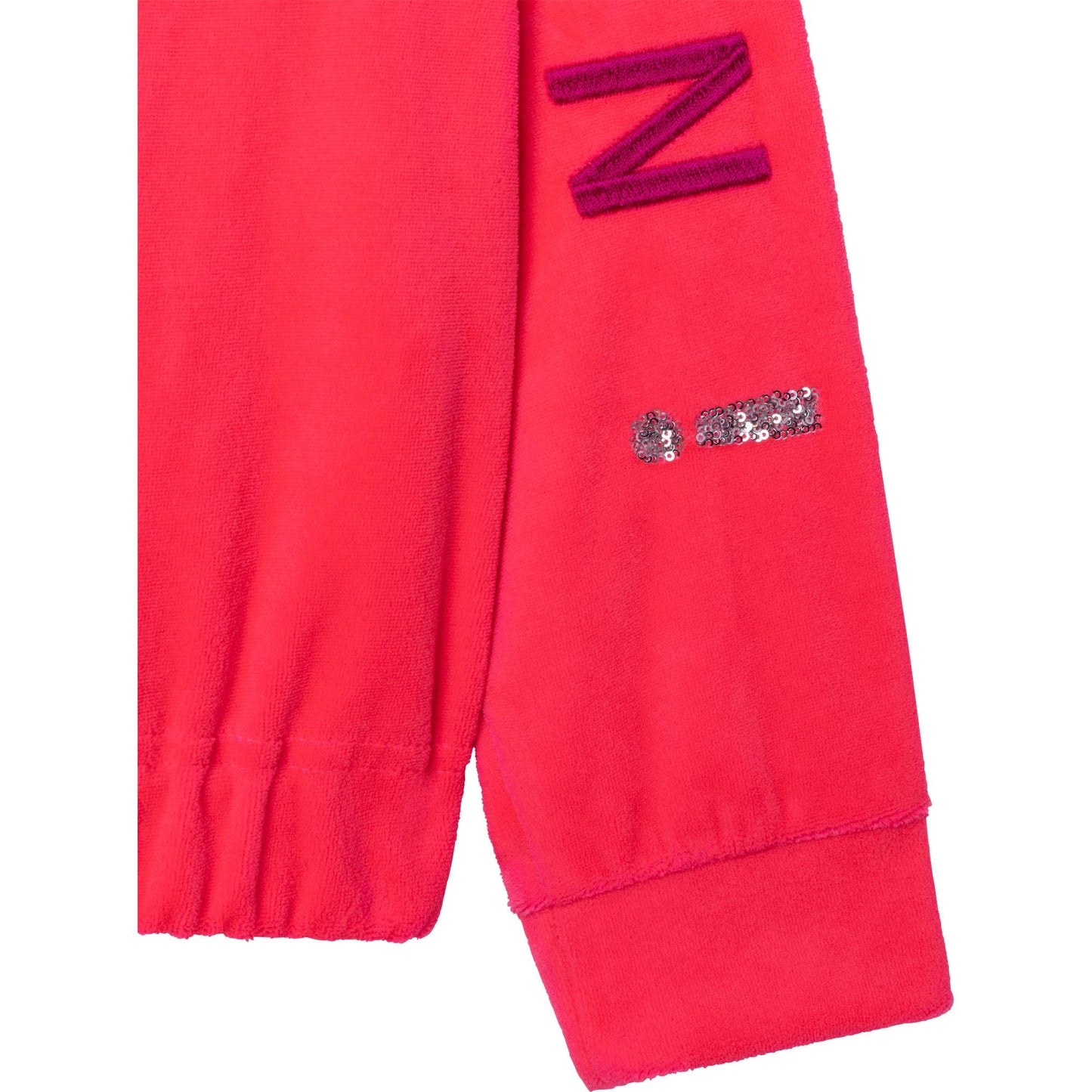 女童粉色刺绣套装