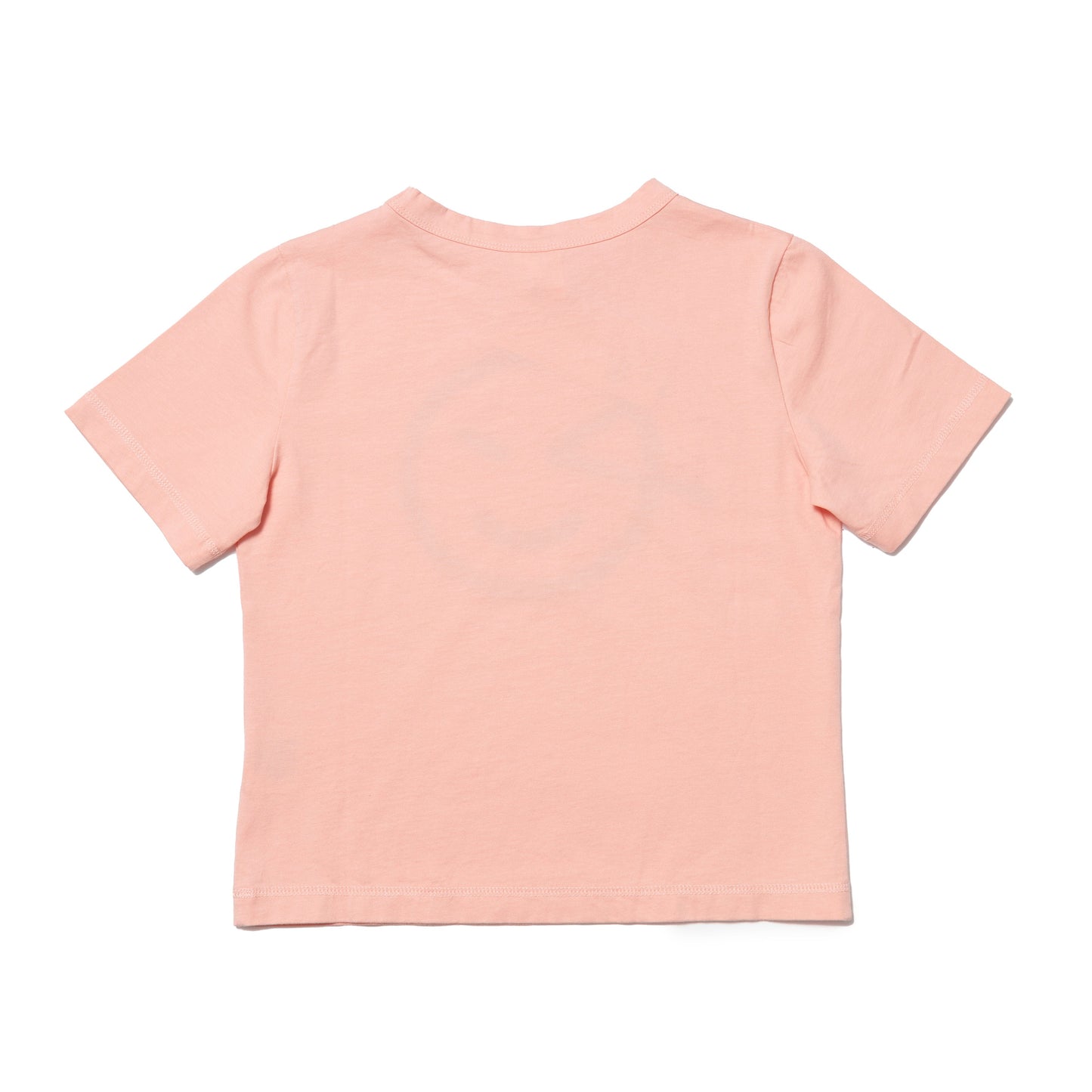 Girls Pink Logo Cotton T-Shirt