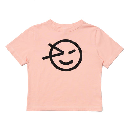 Girls Pink Logo Cotton T-Shirt