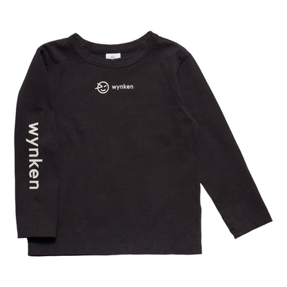 儿童黑色Logo棉T恤