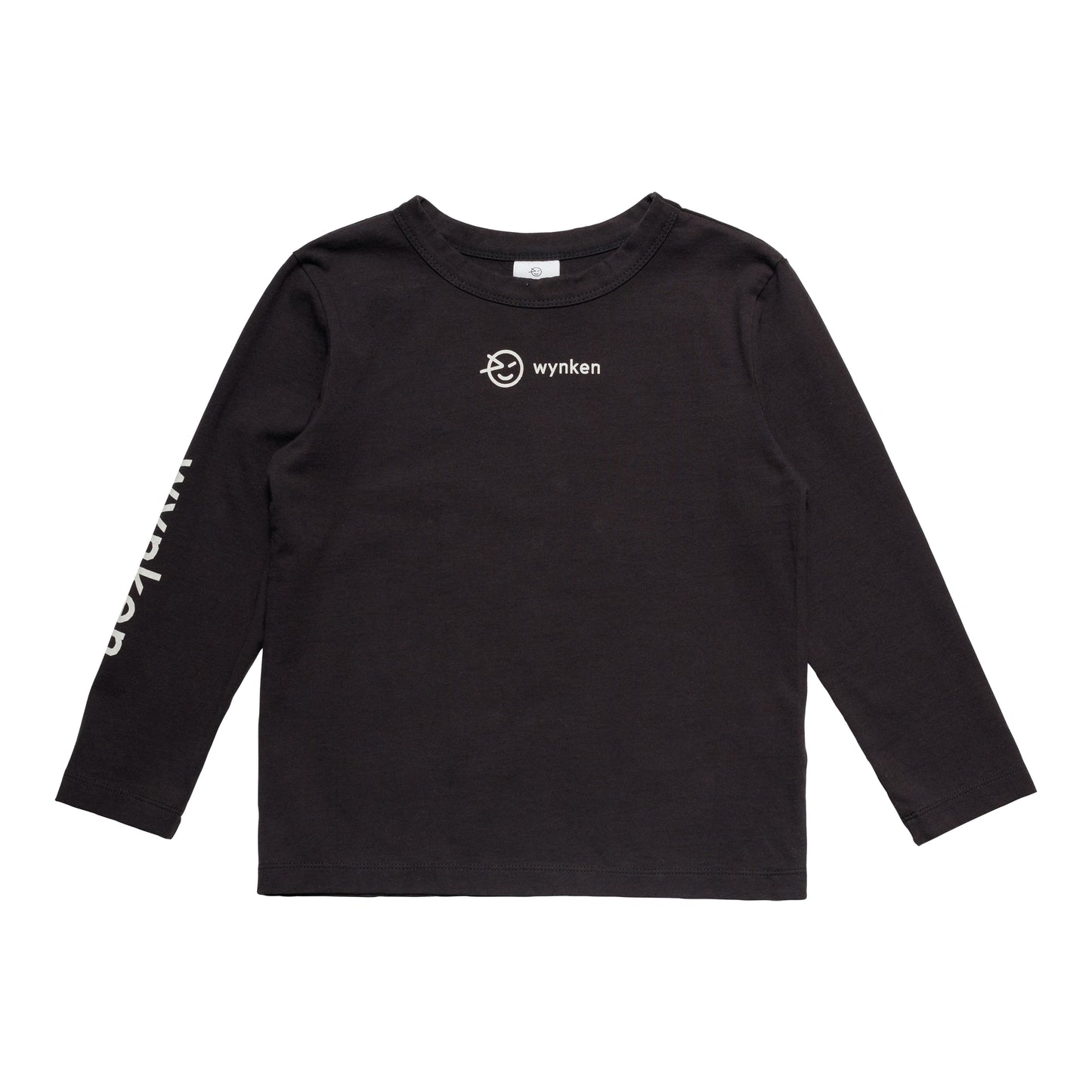 儿童黑色Logo棉T恤