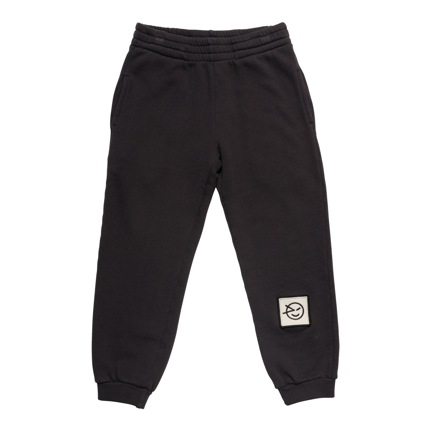 儿童黑色棉长裤