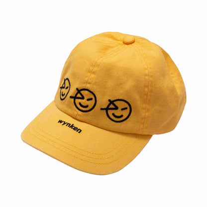 儿童黄色logo棒球帽