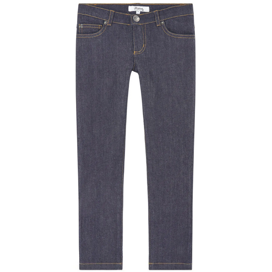 Girls Dark Denim Pants